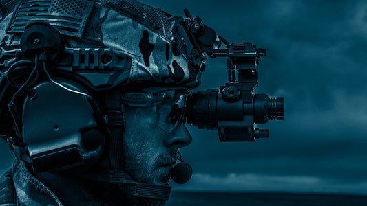 Helmet-Mounted Night Vision Devices– Tactical Clarity in Total Darkness