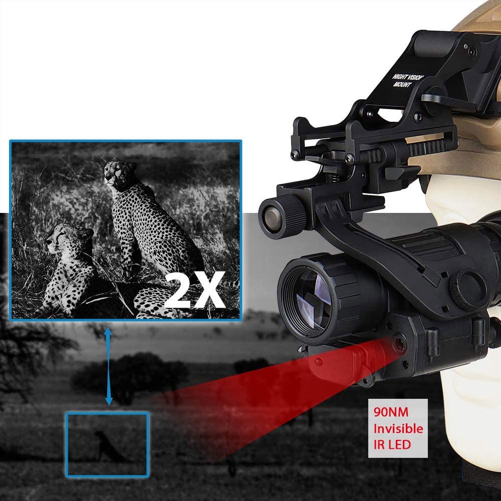 BesTacticalGear PVS-14 Digital Night Vision Goggle IR Night Vision Monocular