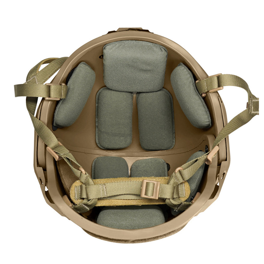 BesTacticalGear Air Frame ATX Modular High-Cut NIJ Level IIIA Kevlar Ballistic Helmet