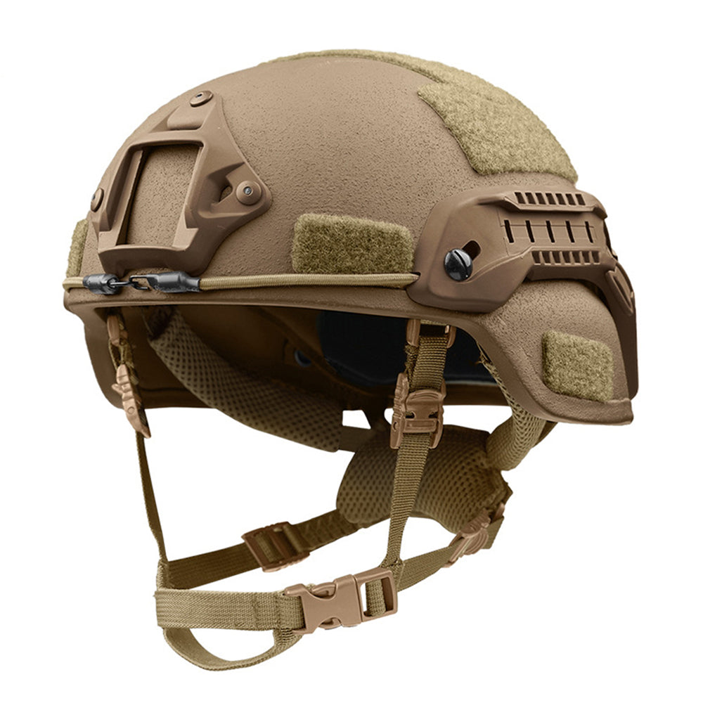 BesTacticalGear MICH2000 Low-Cut NIJ Level IIIA PE Ballistic Helmet