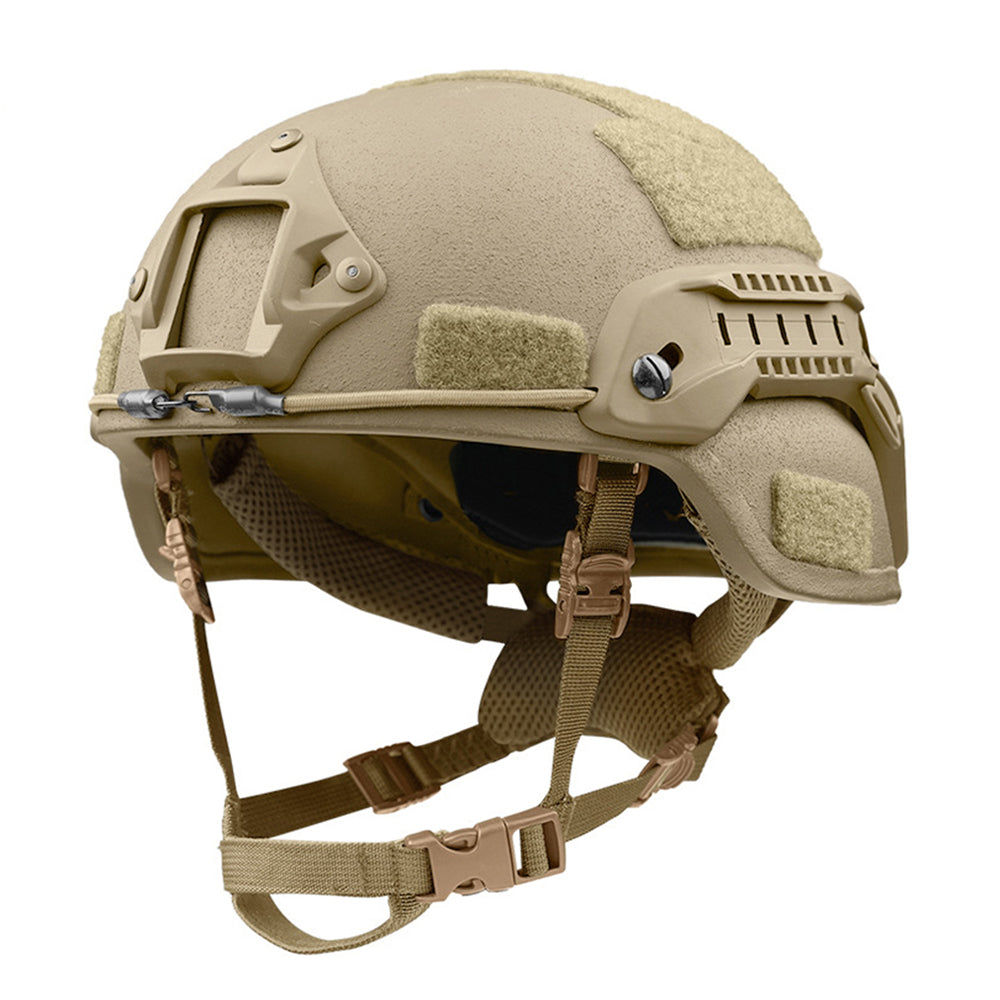 BesTacticalGear MICH2000 Low-Cut NIJ Level IIIA PE Ballistic Helmet
