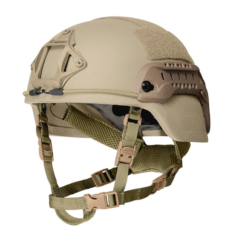 BesTacticalGear MICH2000 Low-Cut NIJ Level IIIA Kevlar Ballistic Helmet