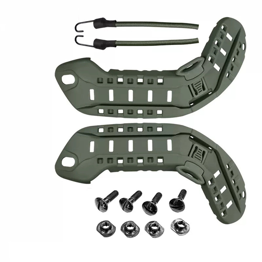 BesTacticalGear MICH Gen 2 Ballistic Helmet ARC Rails