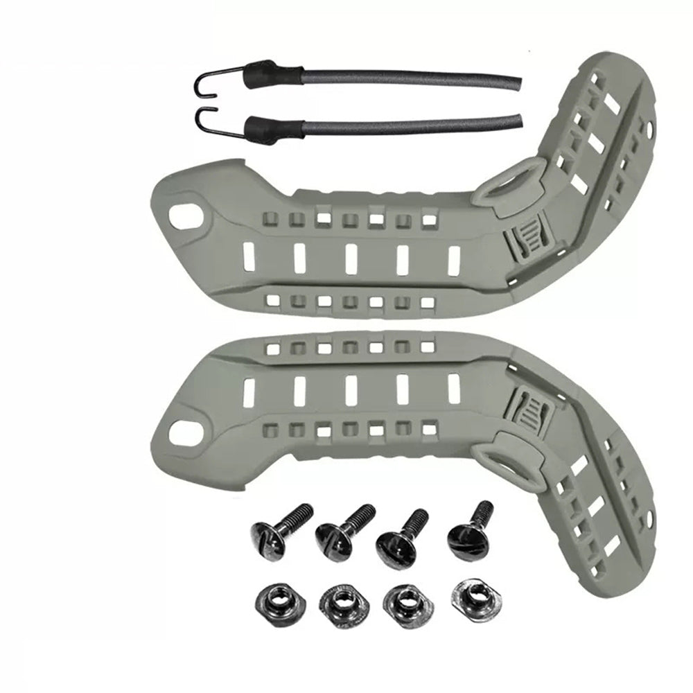 BesTacticalGear MICH Gen 2 Ballistic Helmet ARC Rails