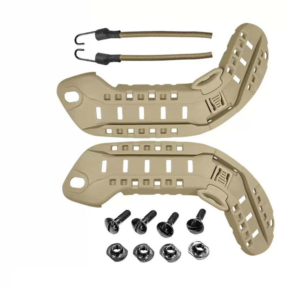 BesTacticalGear MICH Gen 2 Ballistic Helmet ARC Rails