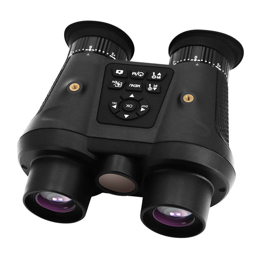 BesTacticalGear 3D Glasses-Free VR Effect 4K HD Digital Helmet-Mounted IR Night Vision Binocular