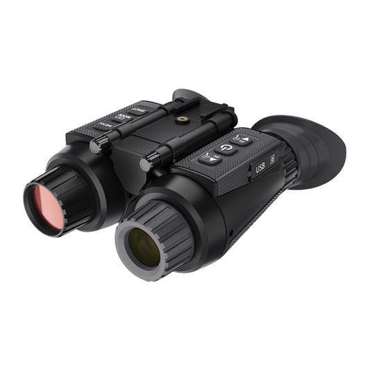 BesTacticalGear 3D Glasses-Free 4K HD Digital Helmet-Mounted IR Night Vision Binocular