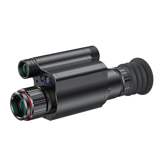 BesTacticalGear 1080P HD Integrated Aimer-Free 38.5mm Objective Lens 940nm IR Laser Distance Measurement Tactical Night Vision Monocular