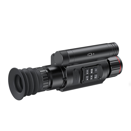 BesTacticalGear 1080P HD Integrated Aimer-Free 38.5mm Objective Lens 940nm IR Laser Distance Measurement Tactical Night Vision Monocular