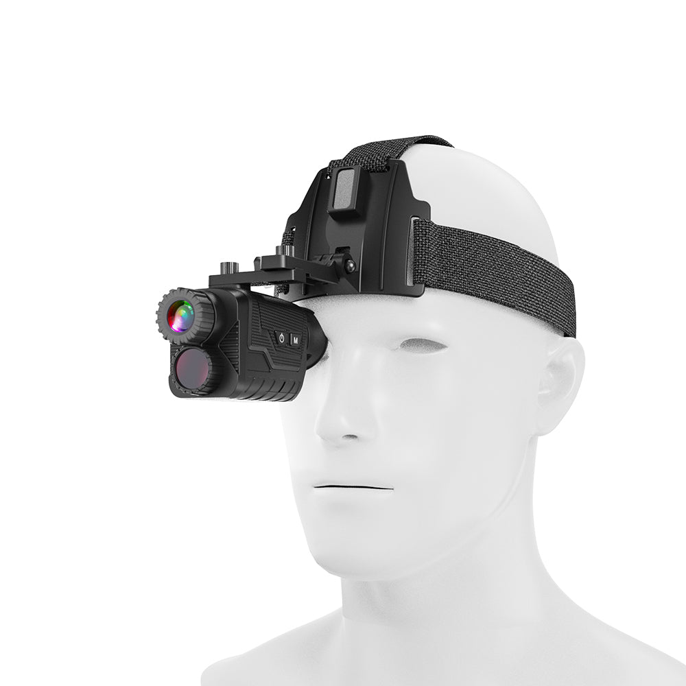BesTacticalGear Mini 4K HD Digital IR Helmet-Mounted Tactical Night Vision Monocular
