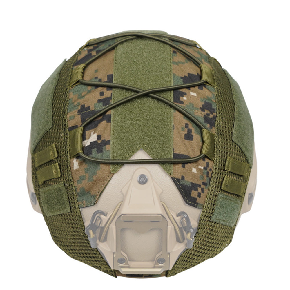BesTacticalGear Camouflage Ballistic Helmet Cover