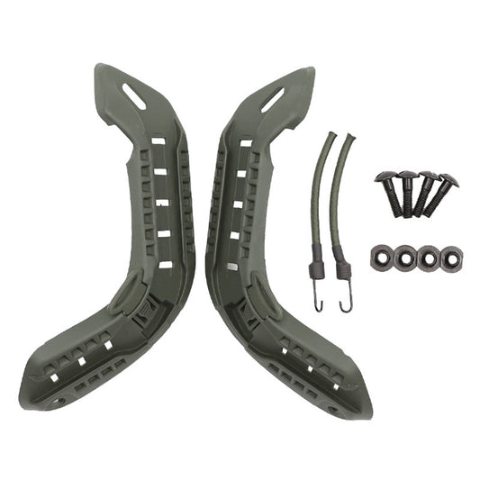 BesTacticalGear MICH Gen 2 Ballistic Helmet ARC Rails